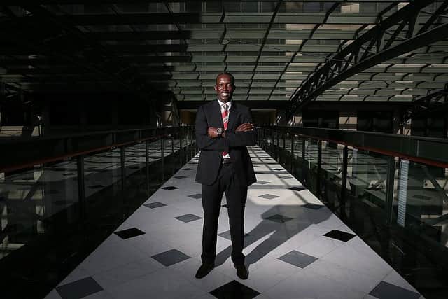 Dwight Yorke wants the Aberdeen job. (Photo by Mark Metcalfe/Getty Images)