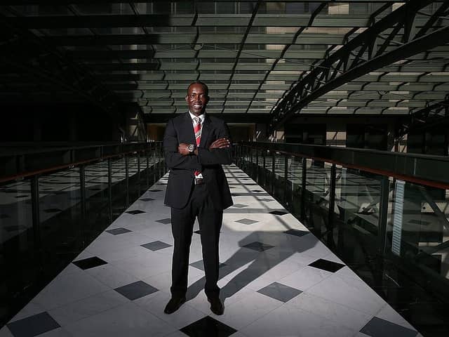Dwight Yorke wants the Aberdeen job. (Photo by Mark Metcalfe/Getty Images)