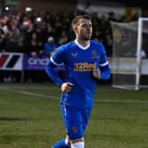 Aaron Ramsey was absent for Rangers' draw at Dundee United.