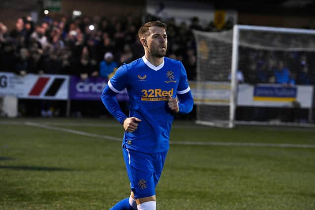Aaron Ramsey was absent for Rangers' draw at Dundee United.