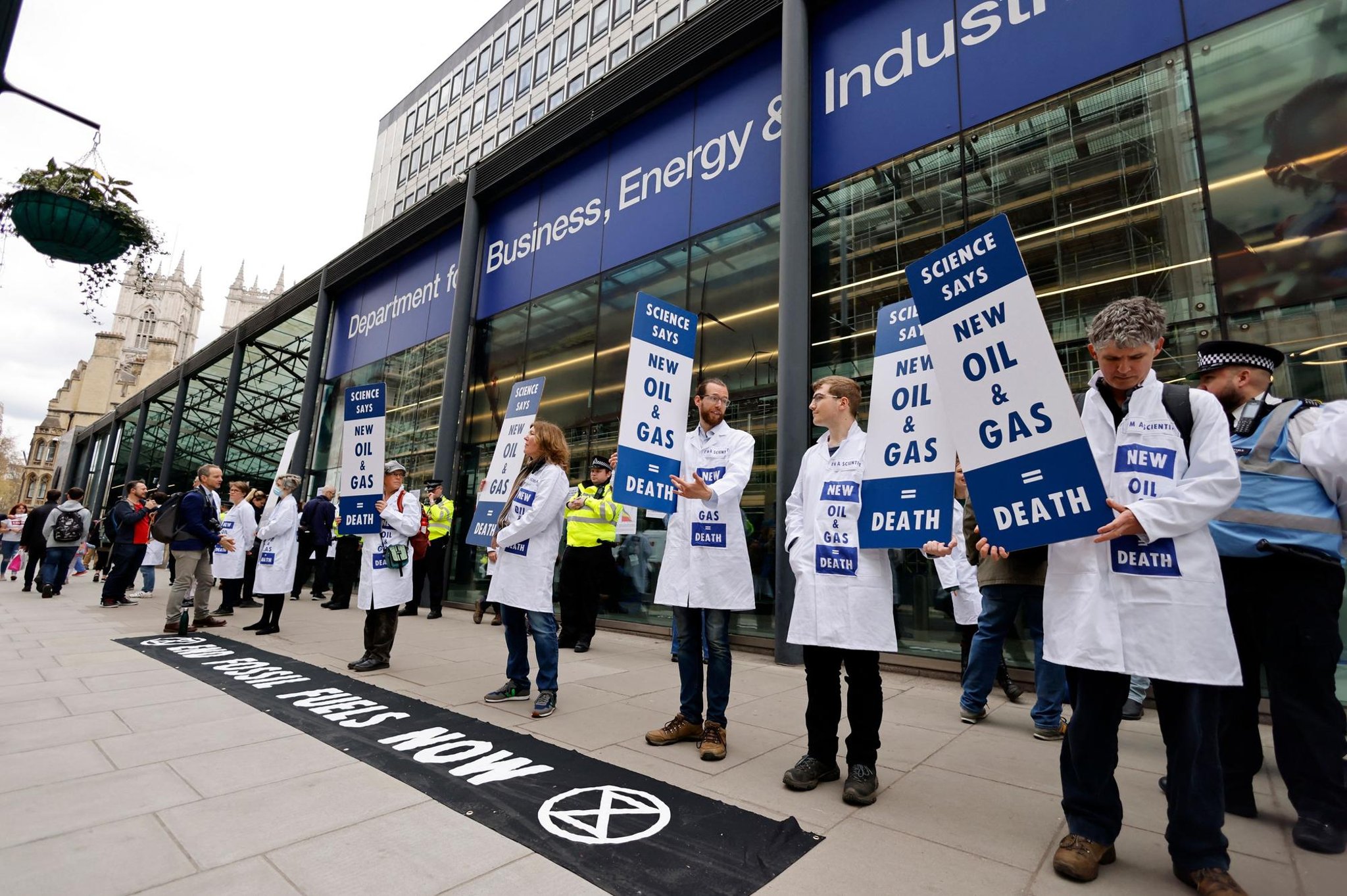 Extinction Rebellion scientists: why we glued ourselves to a government department