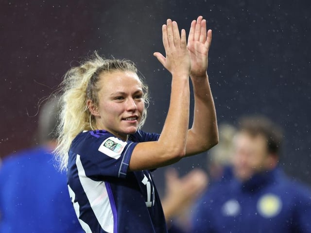 Tried her best to hold the ball up top, but was marshalled well by Ireland.