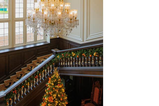 Enjoy a magical Christmas escape at the award- winning Trump Turnberry Resort. Picture – supplied.