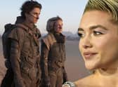 Dune Part 2: Could Florence Pugh be cast as Princess Irulan in the Denis Villeneuve film's sequel? (Legendary Pictures & Warner Bros, and Frazer Harrison for Getty Images)