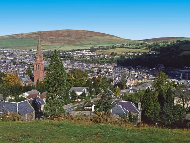 Galashiels (pl. n.) A form of particularly long sparse sideburns which are part of the mandatory uniform of British Rail guards.