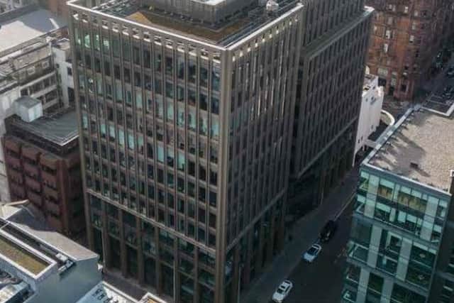 The largest deal to be concluded in the second quarter was the acquisition of 1 West Regent Street in Glasgow, by Corum Asset Management.