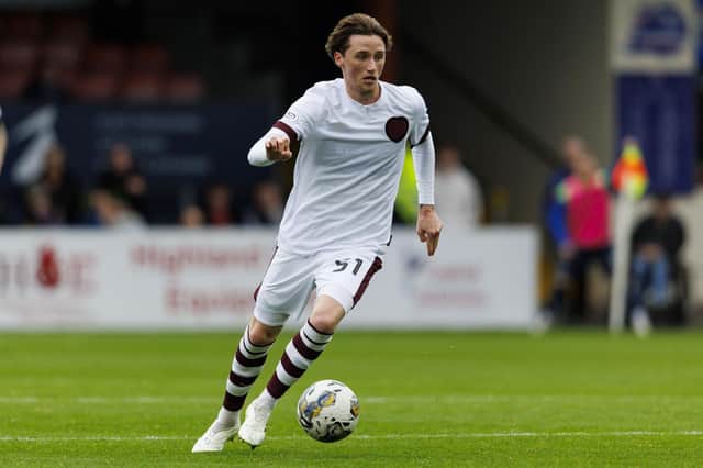 Alex Lowry came on as a sub for Hearts and provided an assist for Alan Forrest's goal.
