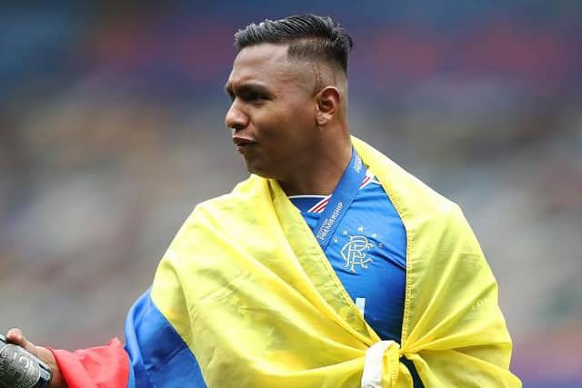 Morelos headed out on Copa America duty after landing the Scottish title at Rangers.  (Photo by Ian MacNicol/Getty Images)