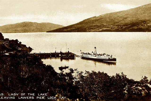 It was hoped the arrival of steamships on the loch would reverse the fortunes of Lawers but, with so many abandoned homes, the village offered little interest to visitors. PIC: Mark Bridgeman.