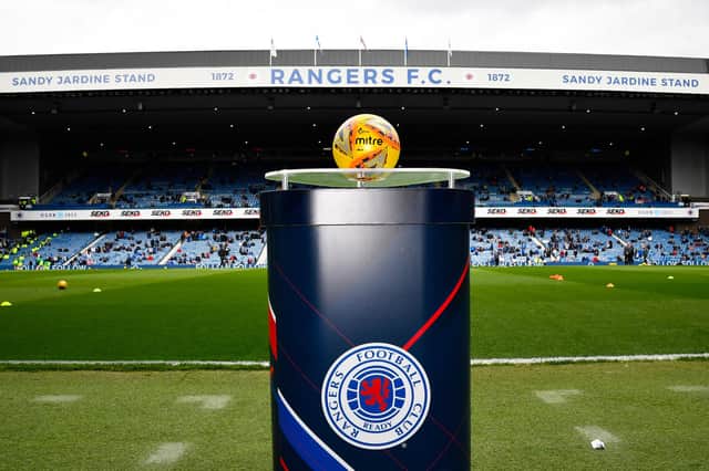 Rangers to end their Ladbrokes partnership ahead of next season. Picture: SNS