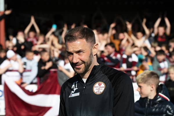 Kevin Thomson has quit as Kelty Hearts manager after winning the League Two title. (Photo by Mark Scates / SNS Group)