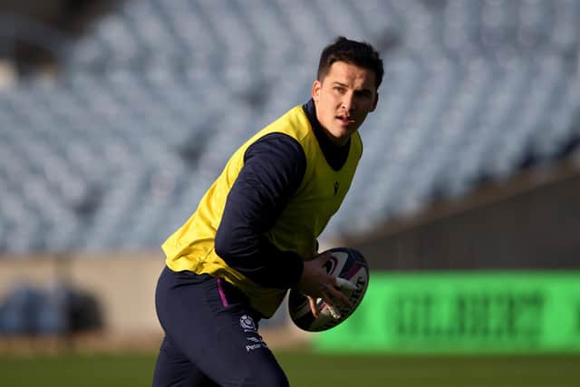 Sam Johnson was keen to play for Glasgow after being released by Scotland. (Photo by Craig Williamson / SNS Group)