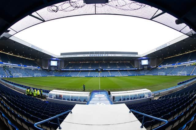 Rangers take on Celtic at Ibrox on January 2.