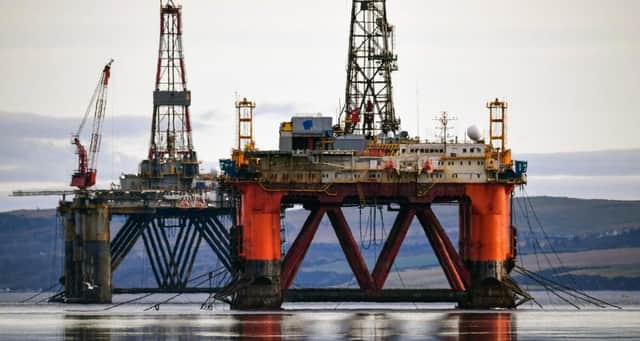The oil price crash had a major impact on Scotland's economy