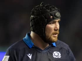 Zander Fagerson expects France to "come gunning" for Scotland on Sunday. (Photo by Ross MacDonald / SNS Group)