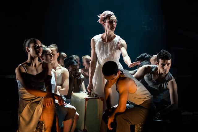 Marge Hendrick as Blanche in Scottish Ballet's A Streetcar Named Desire PIC: Andy Ross