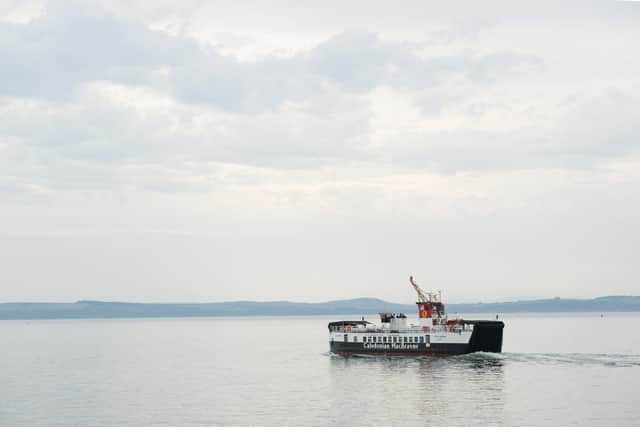 CalMac said staff absence was putting "immense pressure" on the service. Picture: John Devlin