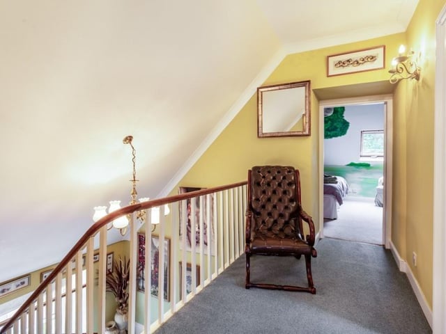 Third floor landing.