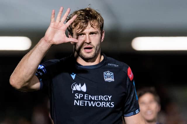 Richie Gray's form for Glasgow Warriors drew praise from national coach Gregor Townsend. (Photo by Ross Parker / SNS Group)