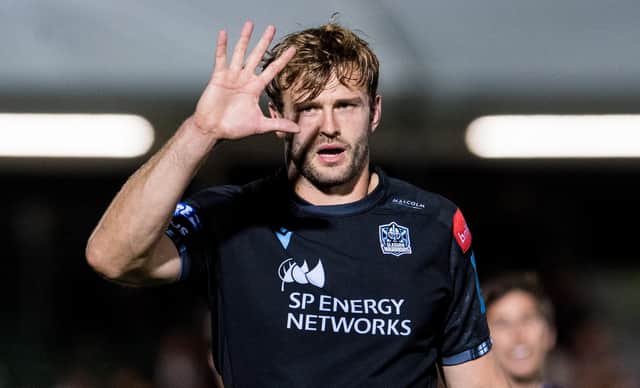 Richie Gray's form for Glasgow Warriors drew praise from national coach Gregor Townsend. (Photo by Ross Parker / SNS Group)