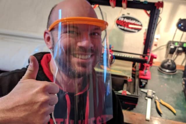 The South Queensferry 3D Printing Collective hopes to make more than 50 face shields a day once the new printers are up and running.