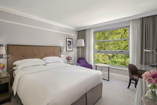 One of the 440 rooms and suites at the Hyatt Regency London – The Churchill. Pic: Contributed