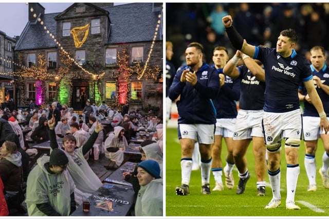 We’ve compiled a list of the 15 best Edinburgh pubs to watch this weekend's rugby action unfold.