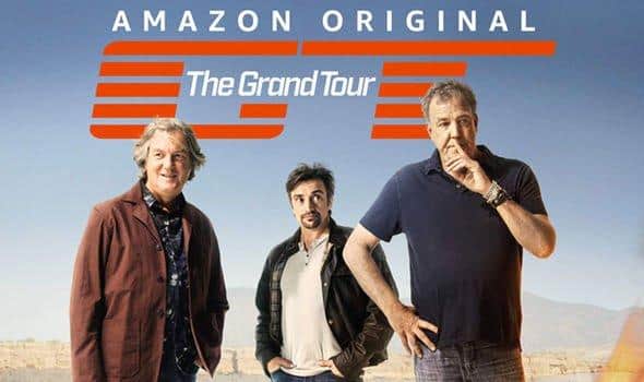 Jeremy Clarkson, Richard Hammond and James May travel the globe as the hosts of Amazon original series Grand Tour.