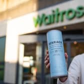Danny Whelan, customer marketing manager for Benriach, outside a Waitrose & Partners store. Picture: Jamie Dunn
