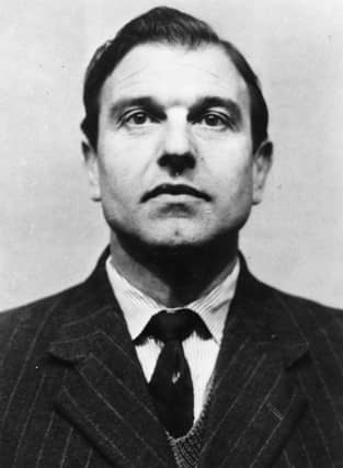 Portrait of George Blake issued by Scotland Yard after his escape from Wormwood Scrubs in October 1966,