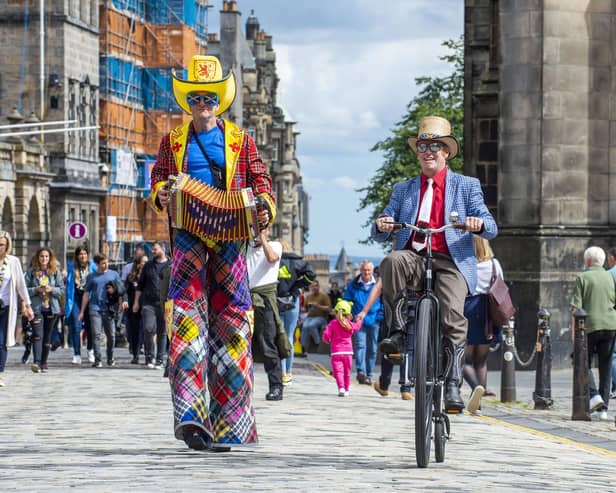 Edinburgh's festivals have been running since 1947. Picture: Lisa Ferguson