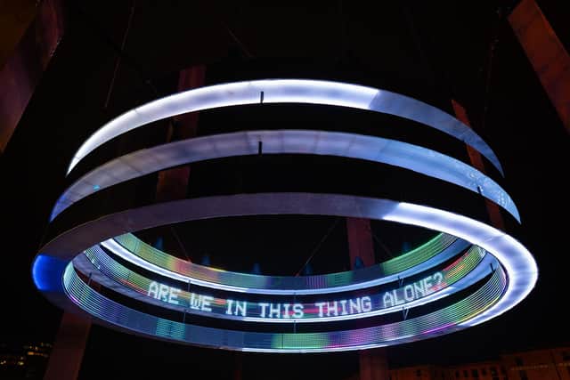 Together will be among the installations transforming Aberdeen city centre for the city's Spectra festival.