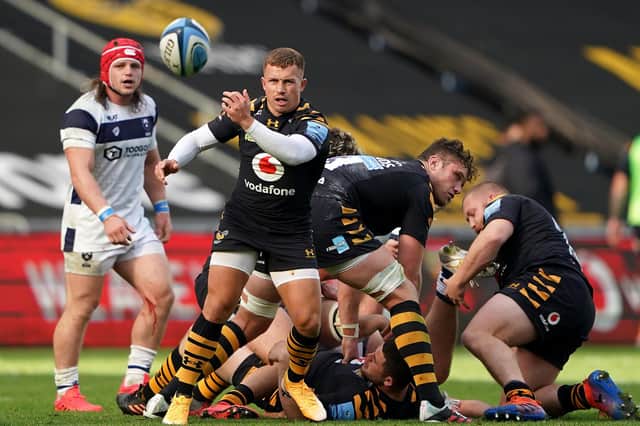 Ben Vellacott in action for Wasps during last season's Gallagher Premiership semi-final against Bristol. Picture: Tim Goode/PA