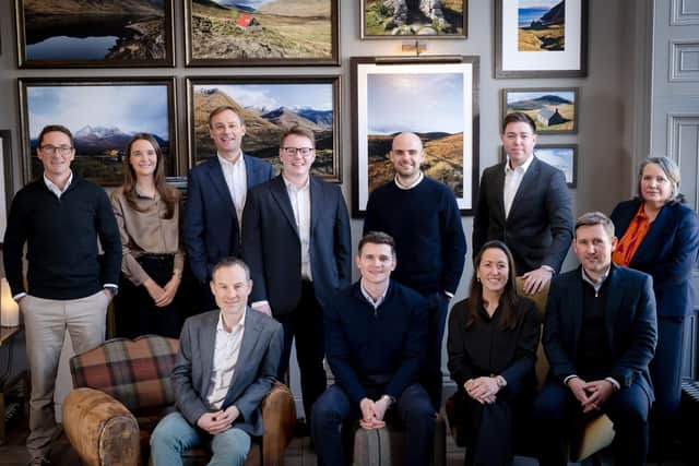Members of the BGF Scotland team. Picture: Anna Moffat