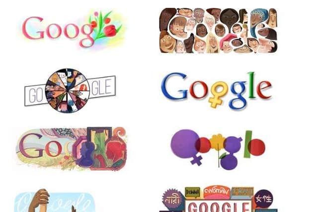 A look at previous Google Doodles