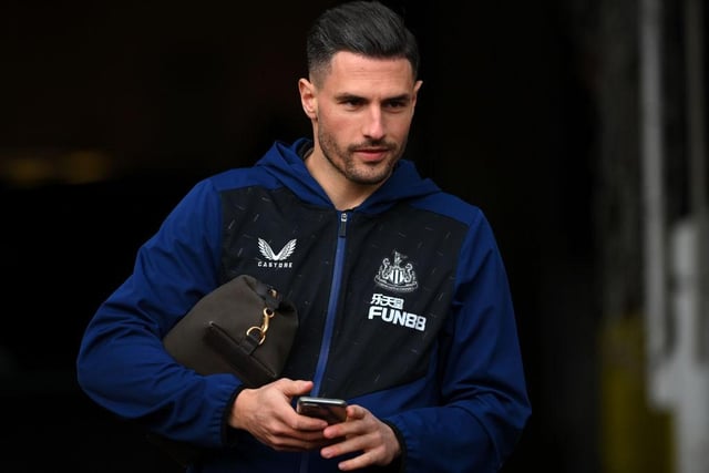 Schar has shown throughout his Newcastle career that he is better suited in a back five, rather than a four, as it allows him most time and room on the ball. (Photo by Stu Forster/Getty Images)