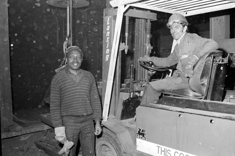 Roles at the foundry included forklift truck drivers and fettlers - did you work there?