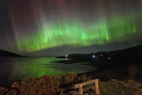The Northern Lights have been visible for the last two nights across parts of Scotland