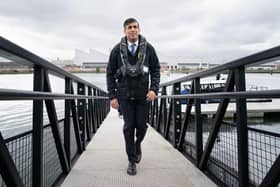 Prime Minister Rishi Sunak has pledged to reintroduce National Service if the Conservatives are re-elected in the next general election. Picture: Stefan Rousseau/PA Wire