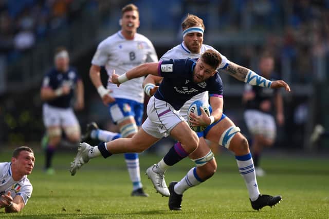 Ali Price was outstanding on his 50th appearance for Scotland. (Photo by Justin Setterfield/Getty Images)