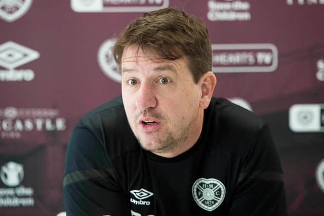 Daniel Stendel doubts whether Hearts' reconstruction plans will succeed.
