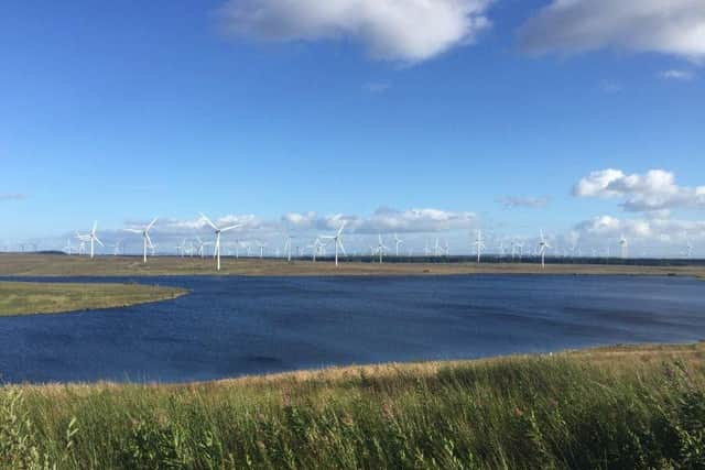 Scotland has Europe's largest windfarm, Whitelee, near Eaglesham in East Renfrewshire.