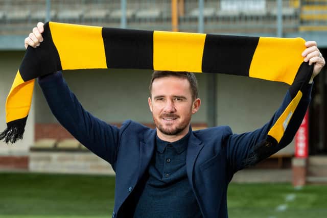 Alloa manager Barry Ferguson.