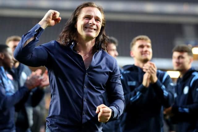 Could Gareth Ainsworth win a second Sky Bet League One Play-Off Final in three years? (Photo by Marc Atkins/Getty Images)