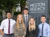 Pictured (left to right) are Zaki Hassan, Eilidh Shore, James Chalmers, Jessica Stephen and Ethan Booth.