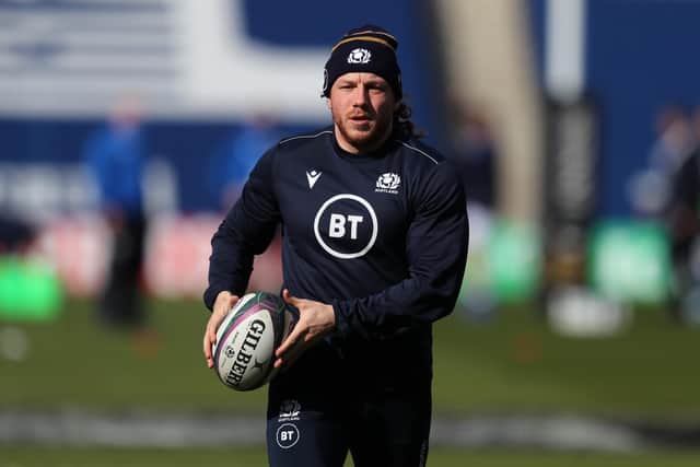Scotland's Hamish Watson has been given a ringing endorsement for the Lions tour by ex-captain Sam Warburton. Picture: Jane Barlow/PA