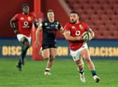 Rory Sutherland made a 50-yard break against the Sharks, reminding the Lions coaches that his qualities extend well beyond the set-piece. Picture: David Rogers/Getty Images