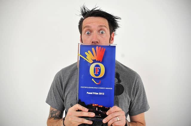 The Boy With Tape On His Face - now known as Tape Face - is a former Edinburgh Comedy Award winner.