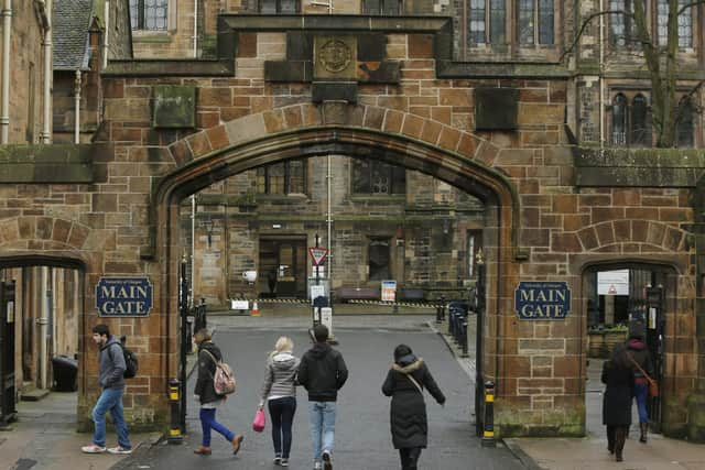 One student at the University of Glasgow said she had been told she would only get one hour of in-person teaching per fortnight.