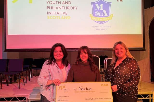 Lyndsay McDade (Fearless), Leona Donnelly (Kibble) and Lynn Raynal (YPI)